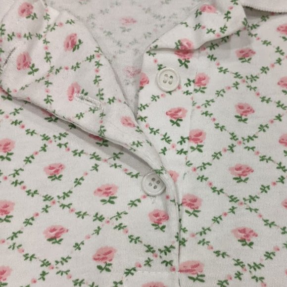 Vintage Rose Pattern Polo by Oak Bluff - Picture 5 of 6